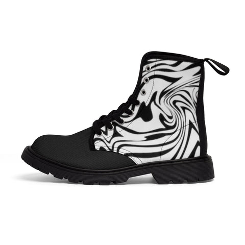 Men's Canvas  HIP HOP ART  Boots