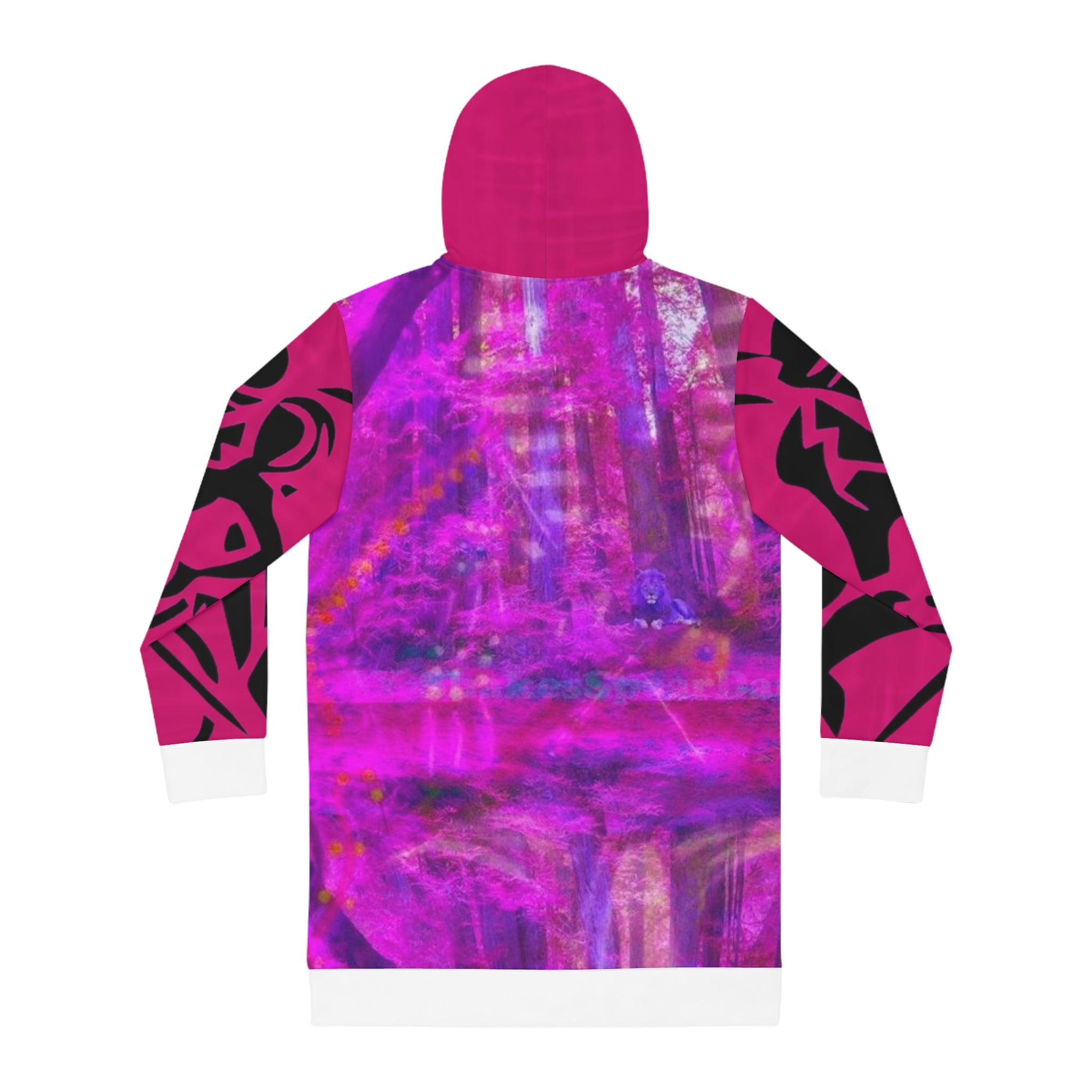 Women's HIP HOP ART Hoodie Dress (AOP)