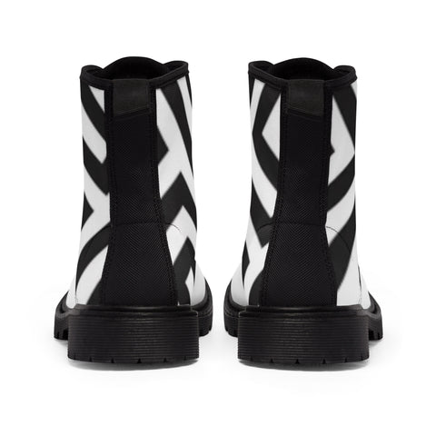 Men's Canvas HIP HOP ART  Boots