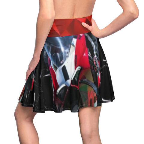 Women's  HIP HOP ART Skater Skirt (AOP)