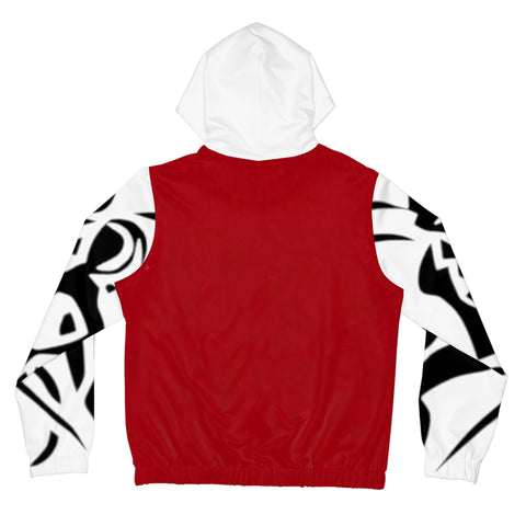 Women’s Full-Zip HIP HOP ART Hoodie (AOP)