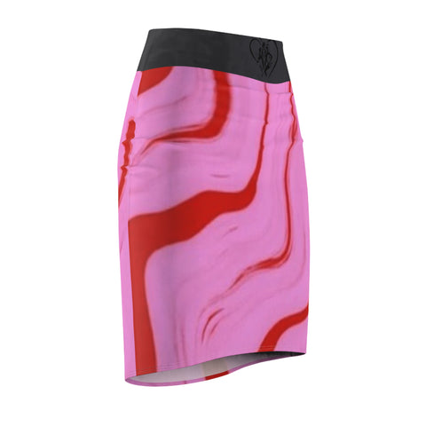 Women's HIP HOP ART  Pencil Skirt (AOP)