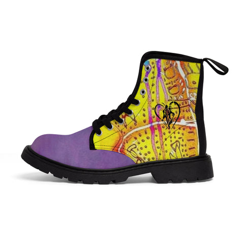 Women's Canvas HIP HOP ART Boots