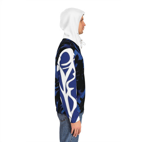 Men's Full-Zip  HIP HOP ART  Hoodie (AOP)