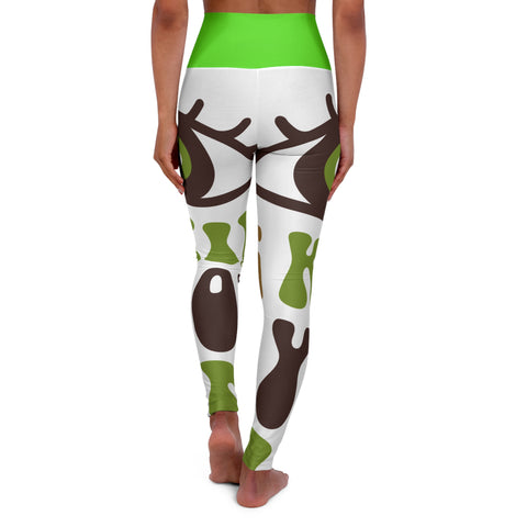 High Waisted HIP HOP ART Yoga Leggings (AOP)