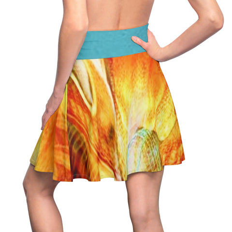 Women's  HIP HOP ART Skater Skirt (AOP)