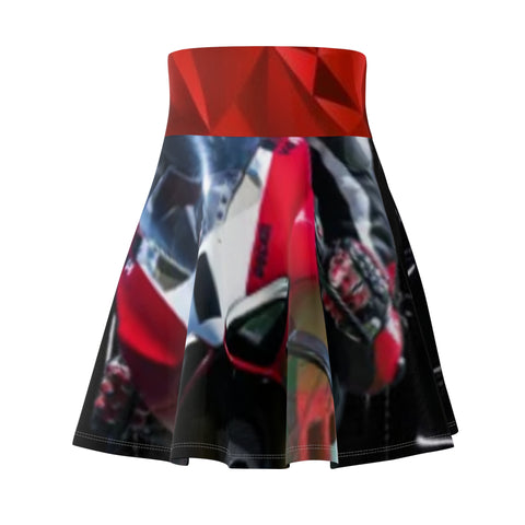 Women's  HIP HOP ART Skater Skirt (AOP)