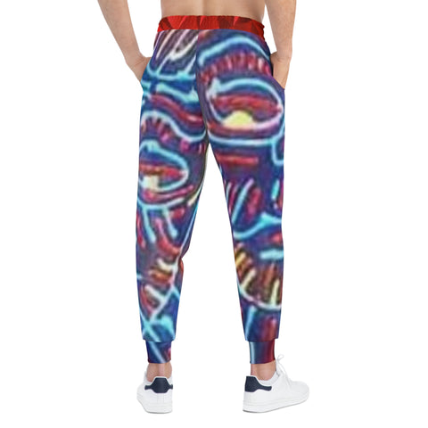 HIP HOP ART Athletic Joggers (AOP)