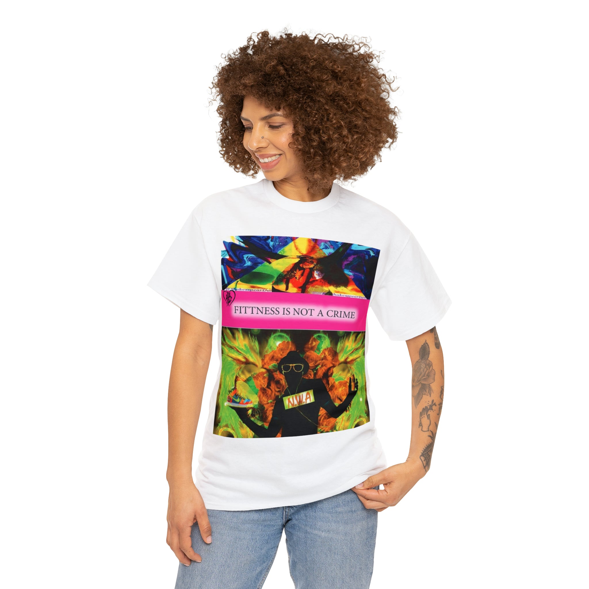 Unisex HIP HOP ART Heavy Cotton Tee