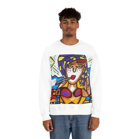 Unisex Heavy Blend™ HIP HOP ART Crewneck Sweatshirt