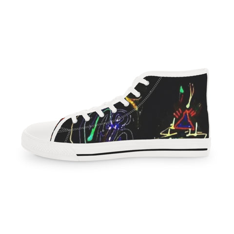 Men's High Top  HIP HOP ART Sneakers