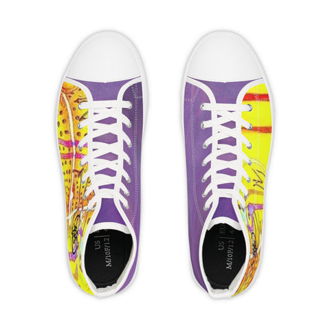 Men's High Top HIP HOP ART Sneakers