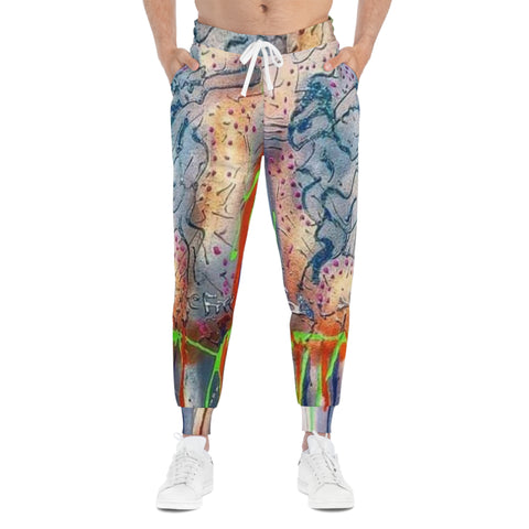 HIP HOP ART Athletic Joggers (AOP)