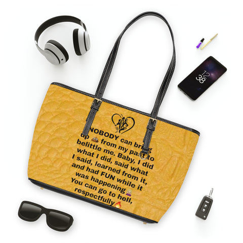 PU Leather  HIP HOP ART Shoulder Bag