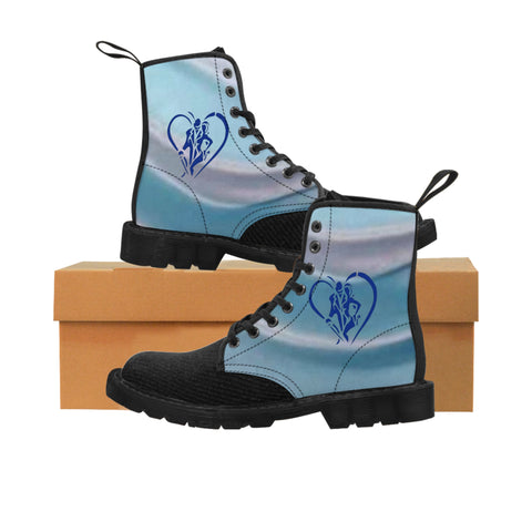 Women's HIP HOP ART Canvas Boots