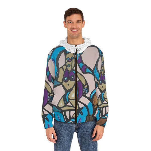 Men's Full-Zip DRIP Hoodie (AOP) – Drip2Fine