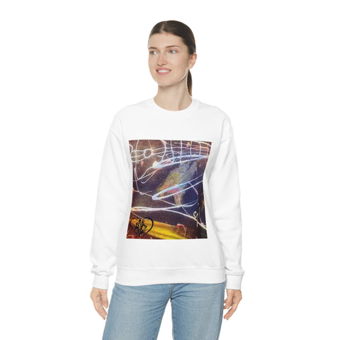 Unisex Heavy Blend™  HIP HOP ART Crewneck Sweatshirt