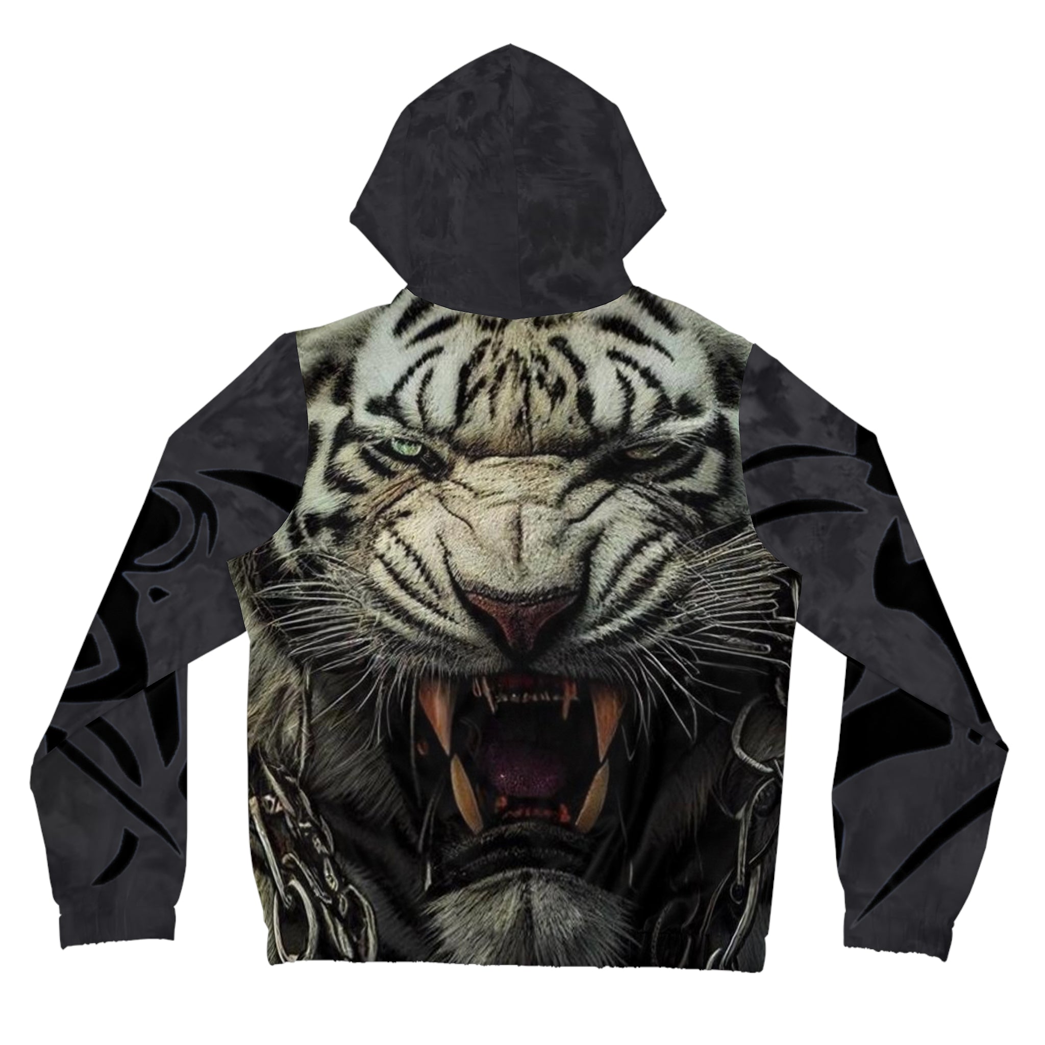 Women’s Full-Zip HIP HOP ART Hoodie (AOP)