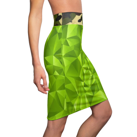 Women's  HIP HOP ART Pencil Skirt (AOP)