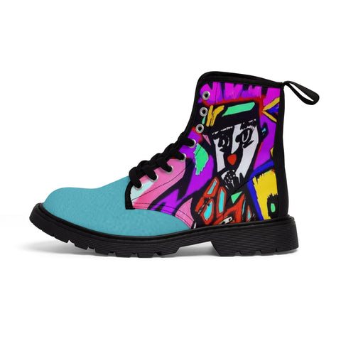 Men's Canvas HIP HOP ART Boots