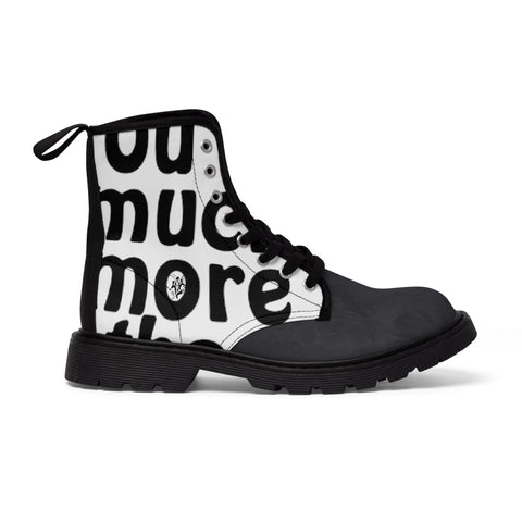 Men's Canvas  HIP HOP ART Boots