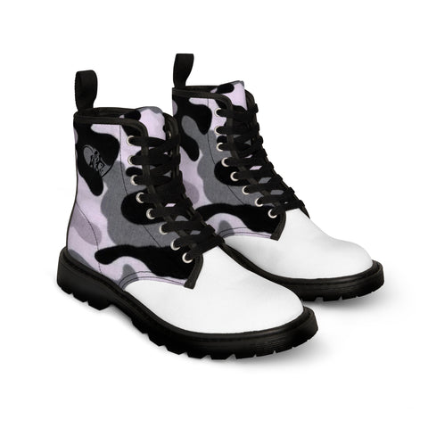 Men's Canvas  HIP HOP ART Boots