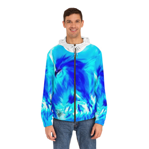 Men's Full-Zip HIP HOP ART  Hoodie (AOP)