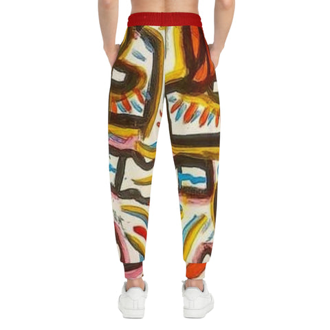 HIP HOP ART Athletic Joggers (AOP)