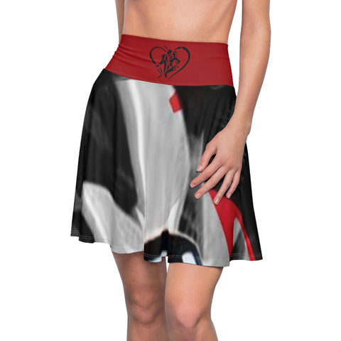 Women's  HIP HOP ART Skater Skirt (AOP)