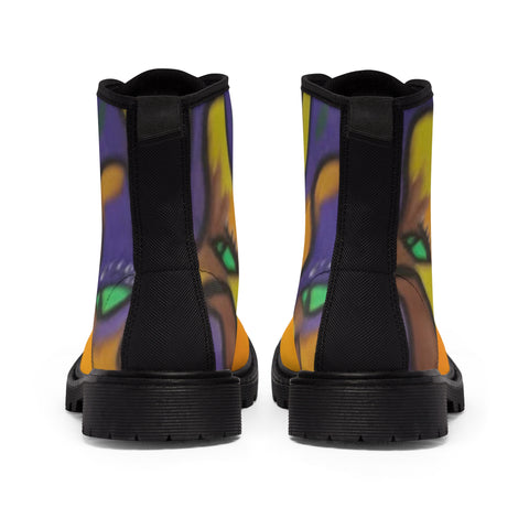 Men's Canvas  HIP HOP ART Boots