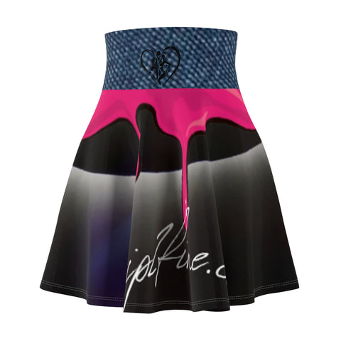 Women's HIP HOP ART Skater Skirt (AOP)