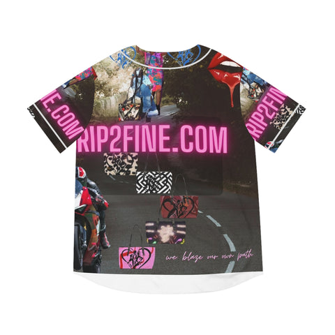 Men's  HIP HOP ART  Baseball Jersey (AOP)