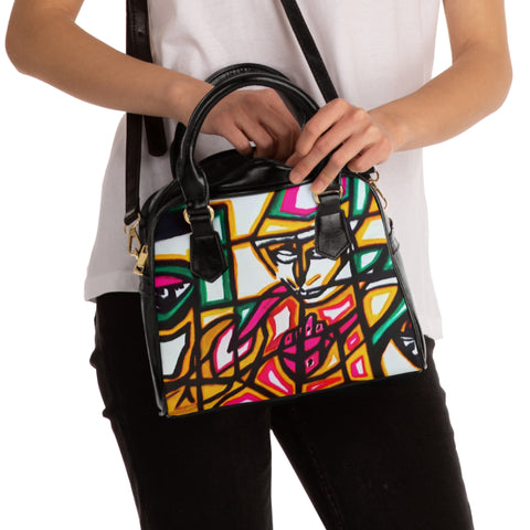 HIP HOP ART SHOULDER Handbag