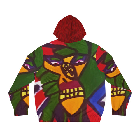 Men's Full-Zip HIP HOP ART  Hoodie (AOP)