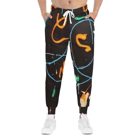 HIP HOP ART Athletic Joggers (AOP)