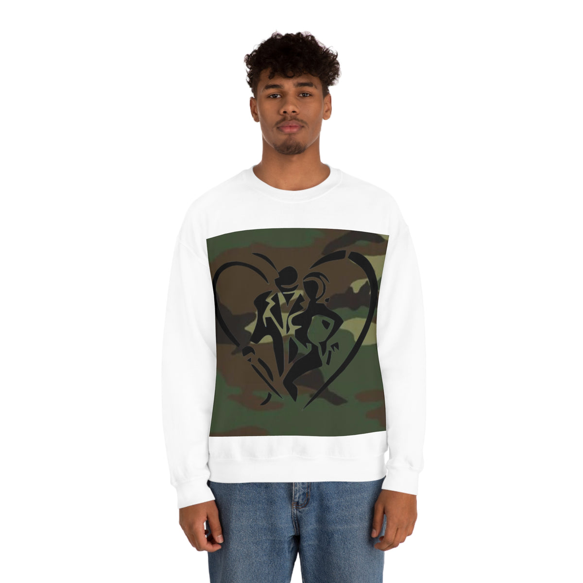 Unisex Heavy Blend™  HIP HOP ART Crewneck Sweatshirt