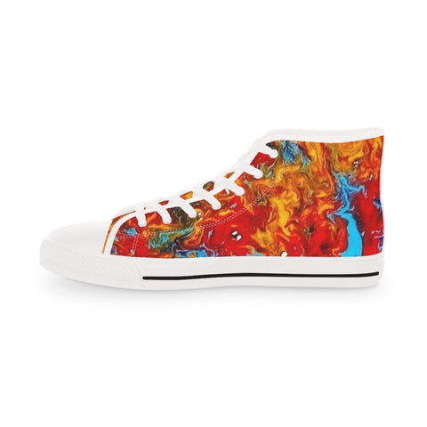 Men's High Top HIP HOP ART  Sneakers