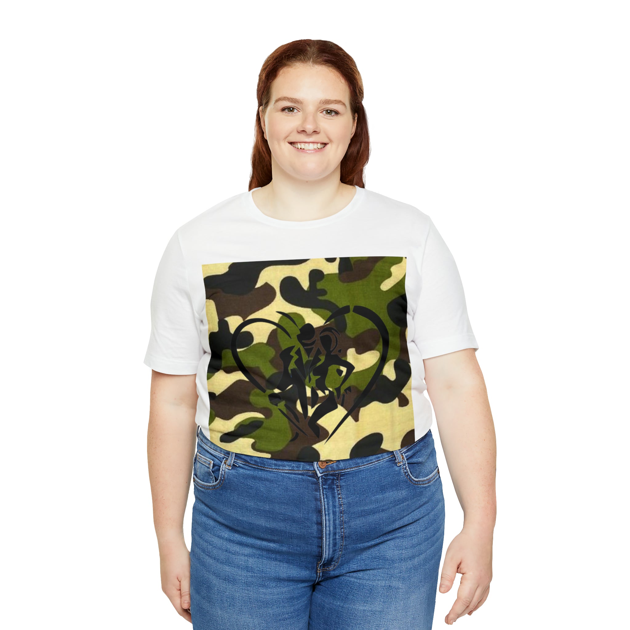 Unisex HIP HOP ART Jersey Short Sleeve Tee