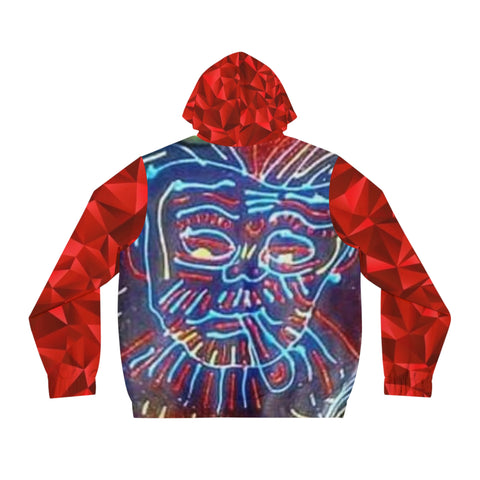 Men's Full-Zip HIP HOP ART Hoodie (AOP)