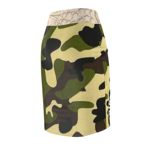 Women's  HIP HOP ART Pencil Skirt (AOP)