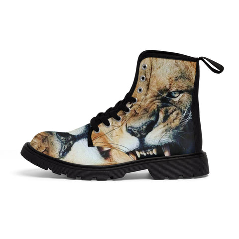 Men's  HIP HOP ART Canvas Boots