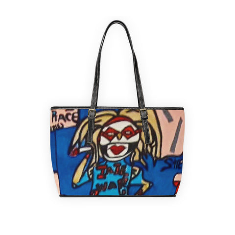 PU Leather HIP HOP ART Shoulder Bag