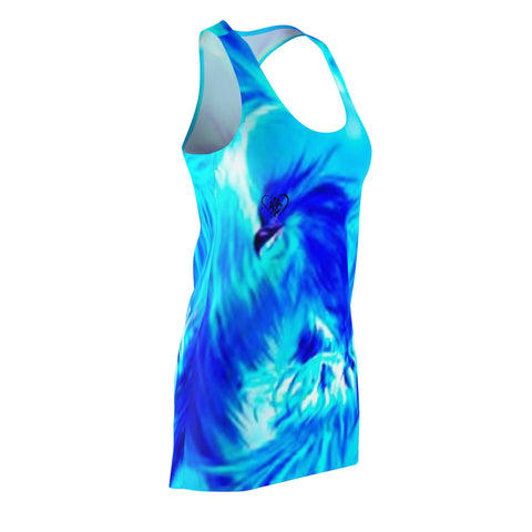 Women's Cut & Sew HIP HOP ART Racerback Dress (AOP)