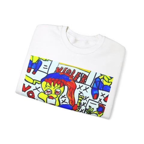 Unisex Heavy Blend™ HIP HOP ART Crewneck Sweatshirt