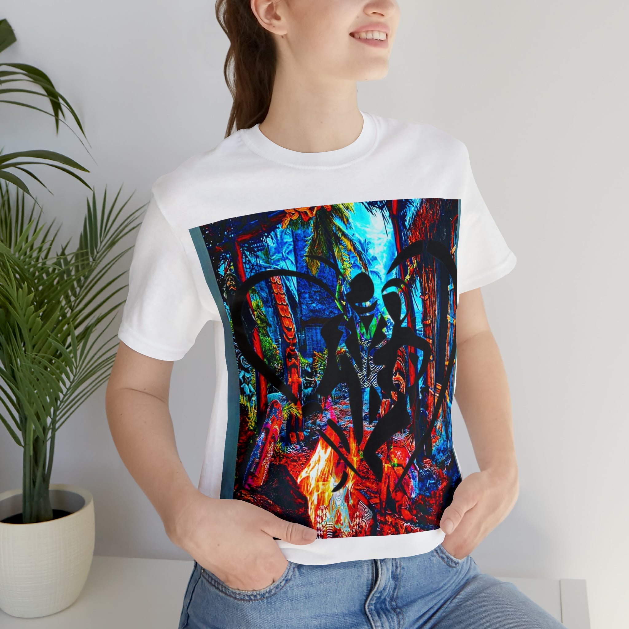 HIP HOP ART Unisex Jersey Short Sleeve Tee