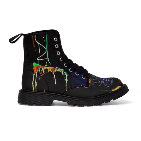 Men's Canvas HIP HOP ART Boots