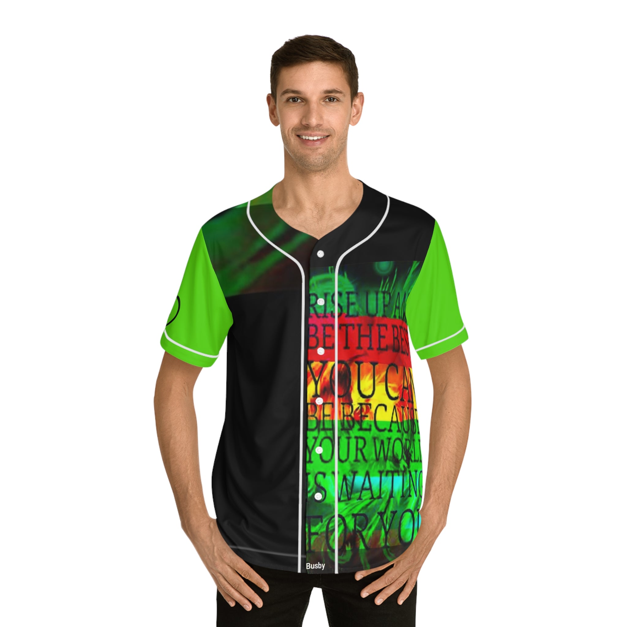 Men's HIP HOP ART Baseball Jersey (AOP)