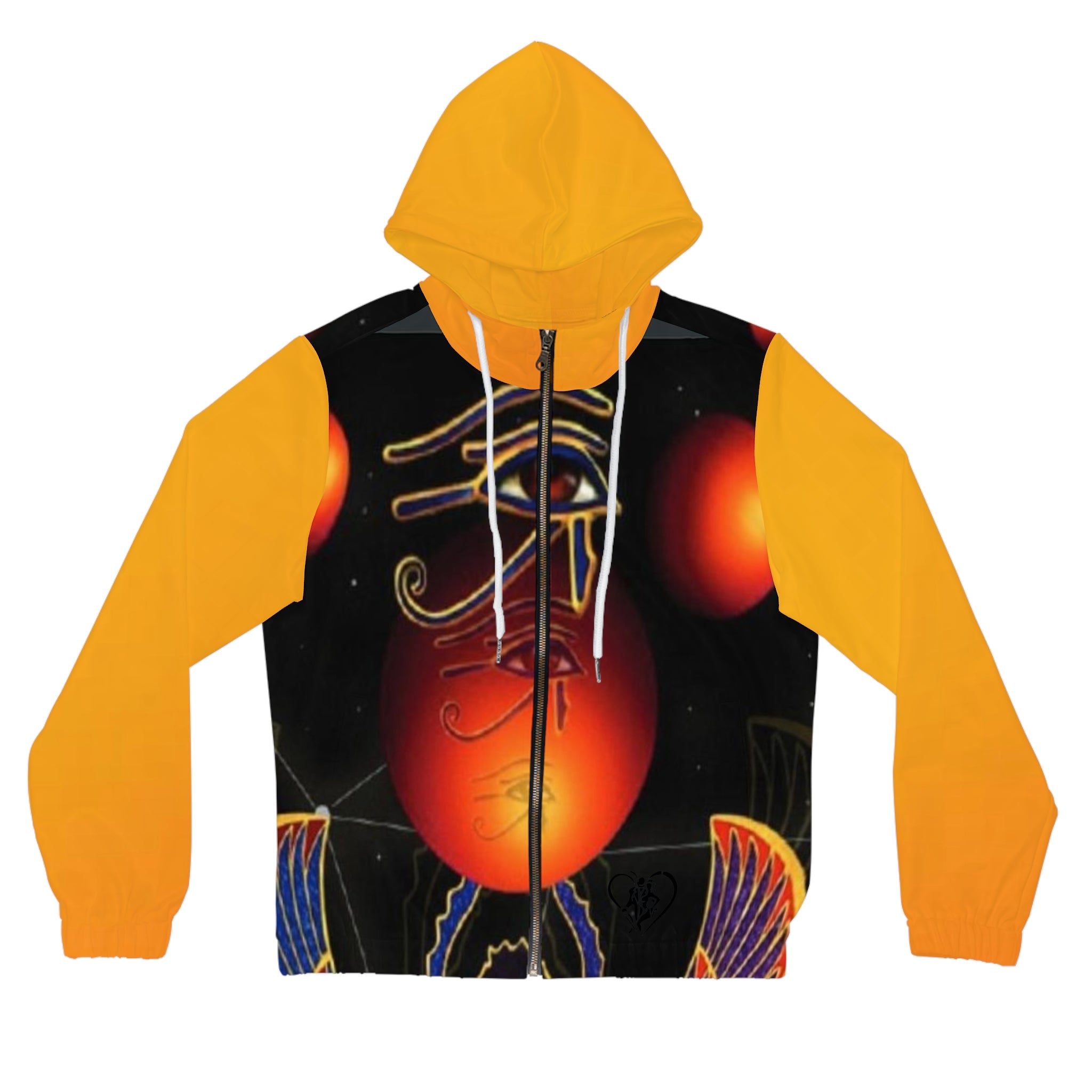 Women’s Full-Zip HIP HOP ART Hoodie (AOP)