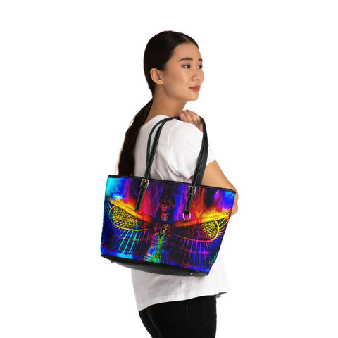 PU Leather HIP HOP ART Shoulder Bag