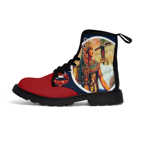 Men's Canvas  HIP HOP ART Boots